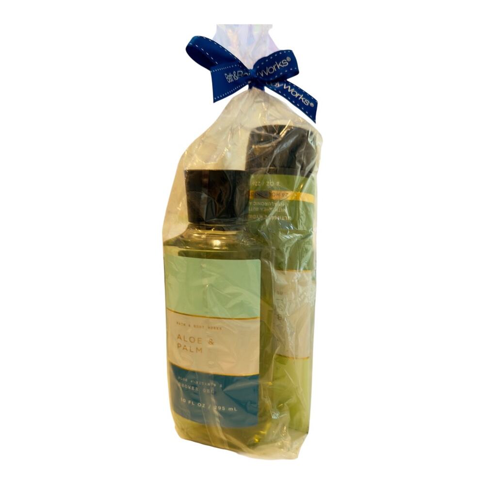 Bath & Body Works Aloe Palm Signature Collection Shower Gel & Lotion For Women